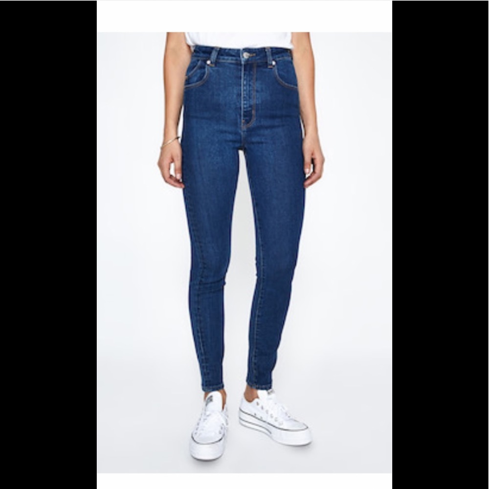 BNWT Rolla’s East Coast Ankle Highway Blue 32 High Waist Rise 12” inches